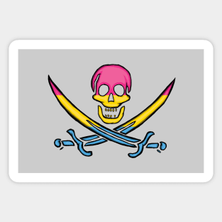 Pansexual Pirate Pride Sticker